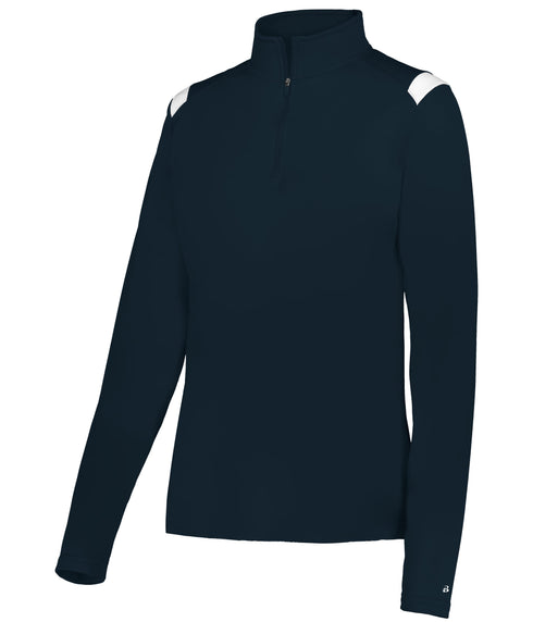 Badger Sport Ladies On The Rise 1/4 Zip Pullover